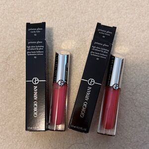 Giorgio Armani Prisma Glass Lip Gloss - Vibrant Pink Duo 02 & 09